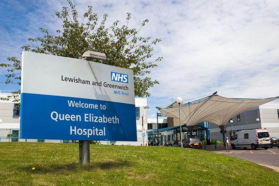 Queen Elizabeth Hospital exterior